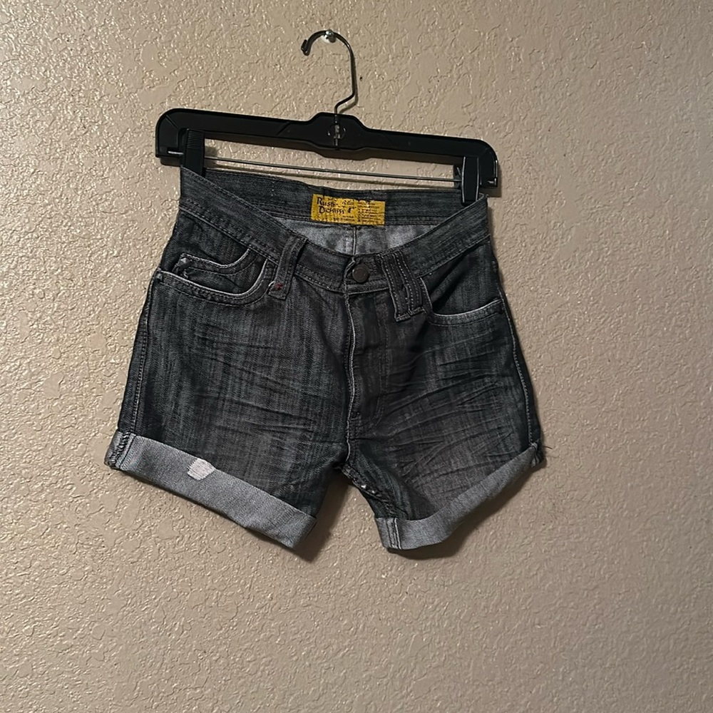 Rustic denim size shorts  1